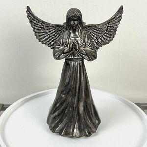 VTG International Silver‎ Company Angel Candlestick Holder Centerpiece Christmas